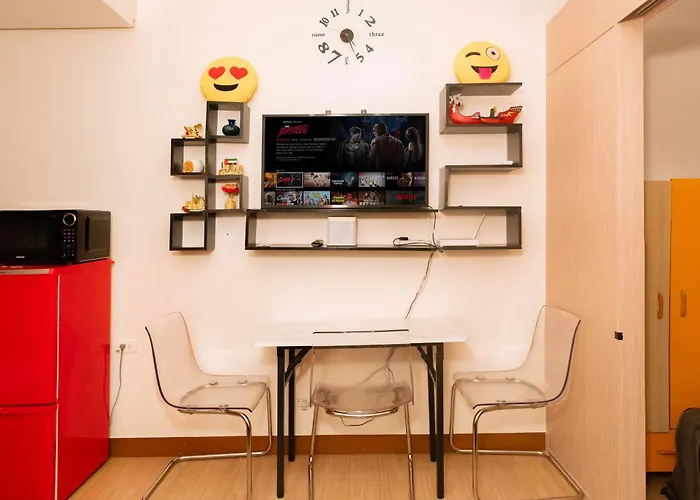 Apartamento Comfy 1 Bedroom With Netflix & Free Wifi - Trees Residences Manila