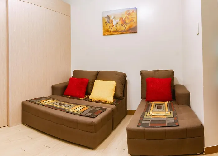 Apartamento Comfy 1 Bedroom With Netflix & Free Wifi - Trees Residences