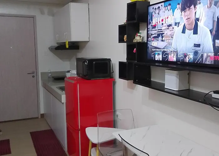 Comfy 1 Bedroom With Netflix & Free Wifi - Trees Residences Apartamento Manila